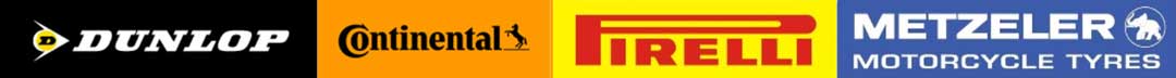 Motorbanden Dunlop Continental Pirelli Metzeler