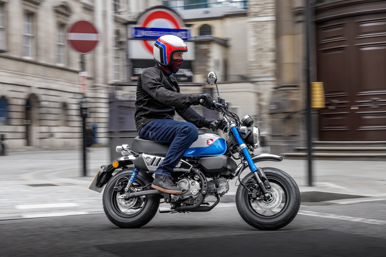 Honda Monkey125 blauw 2018