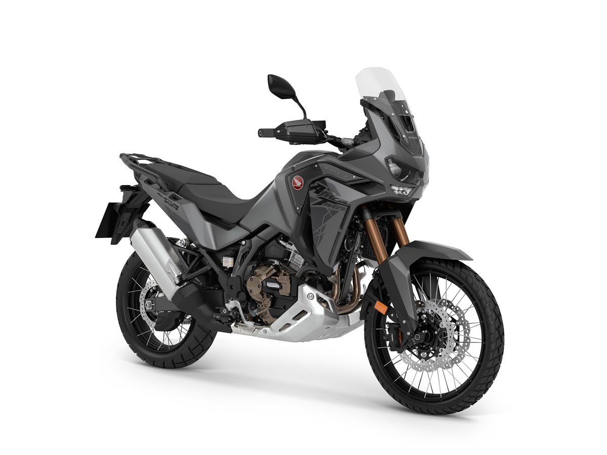 2023 Honda Africa Twin Mat Iridium Gray Metallic. 