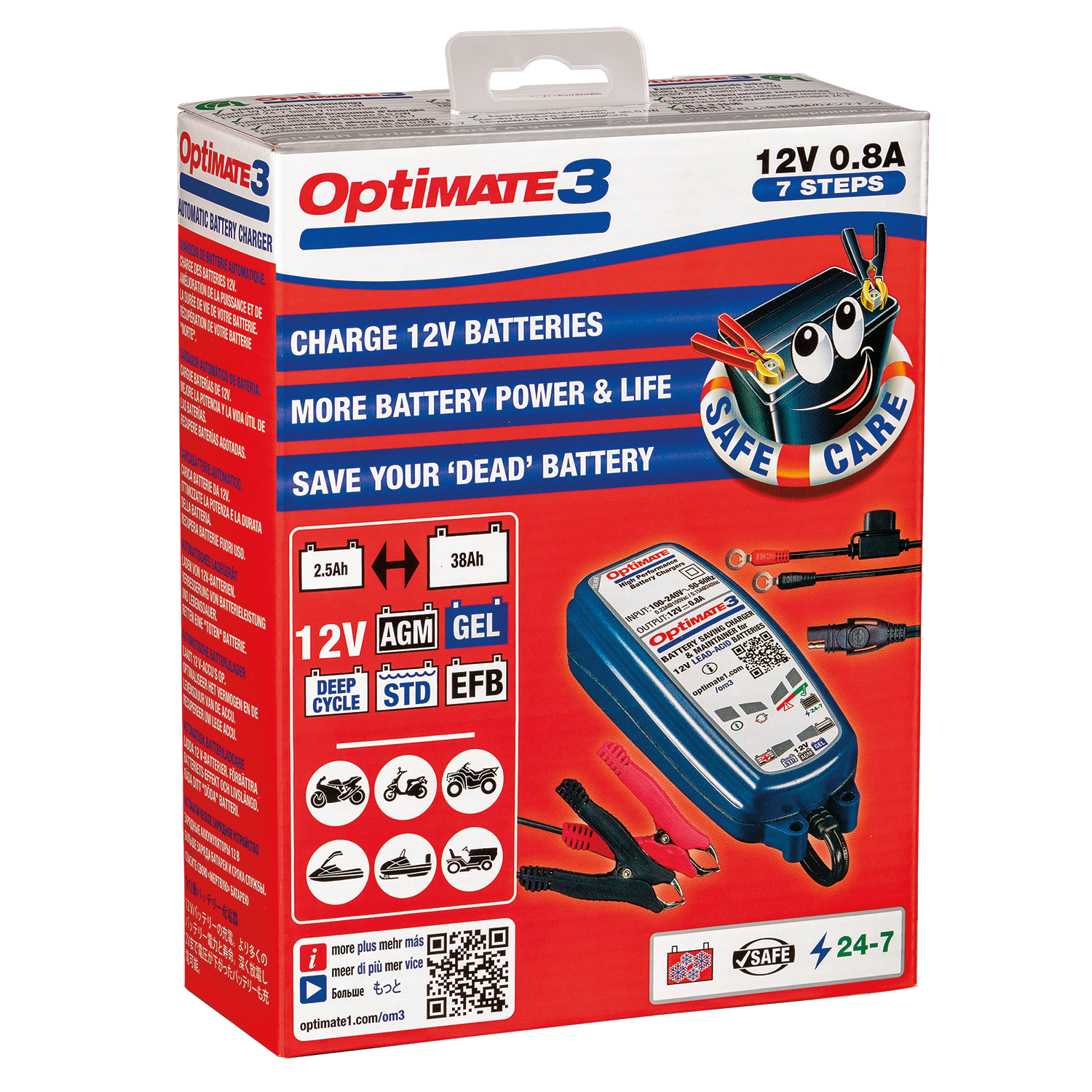 Tecmate Optimate Acculader druppellader