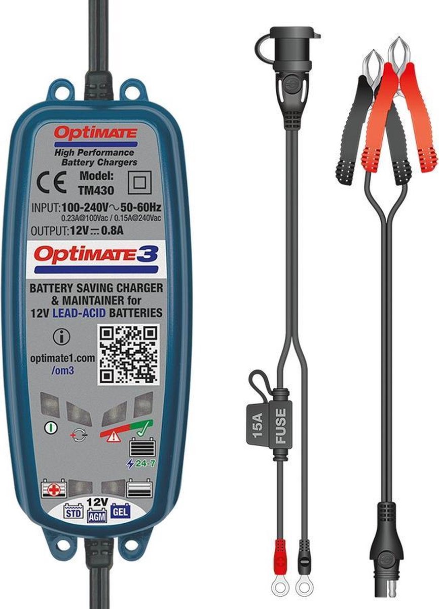 Tecmate Optimate Acculader druppellader